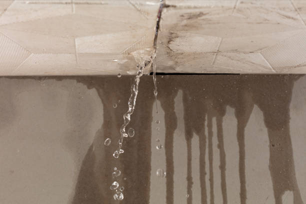 Professional Sewage Cleanup technician working in Blue Ridge, TX